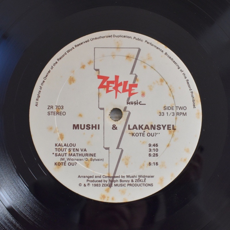 Mushi & Lakansyel - Kote Ou?    [LP]�����ꥸ�ʥ�