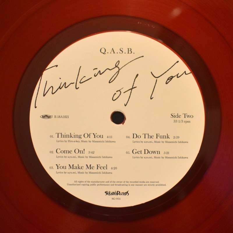 Q.A.S.B. - Thinking Of You    [LP]