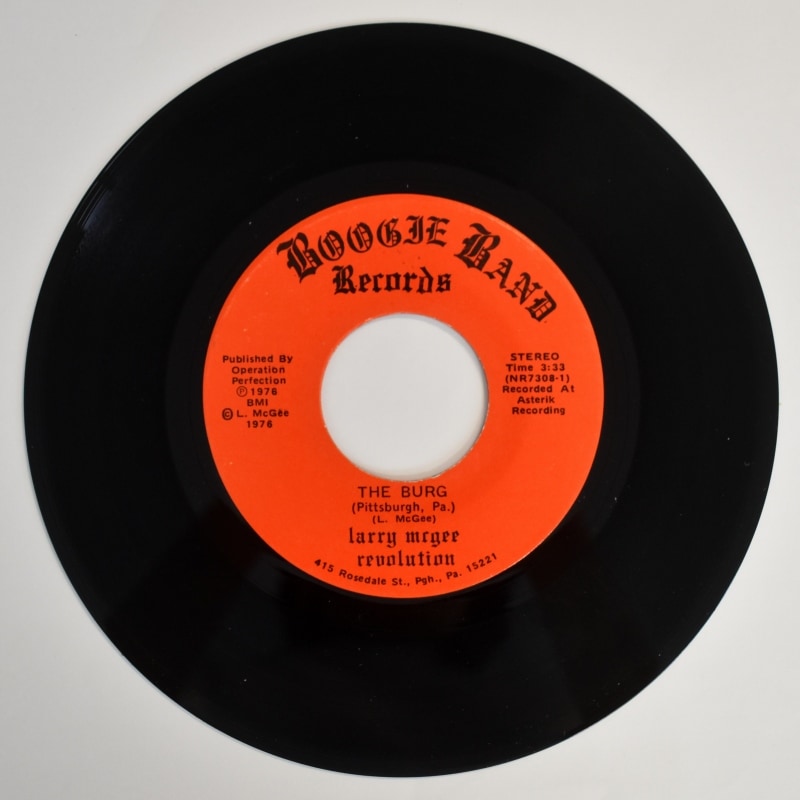Larry McGee Revolution - The Burg (Pittsburgh, Pa.) / Happy Bicentennial Usa    [7inch]