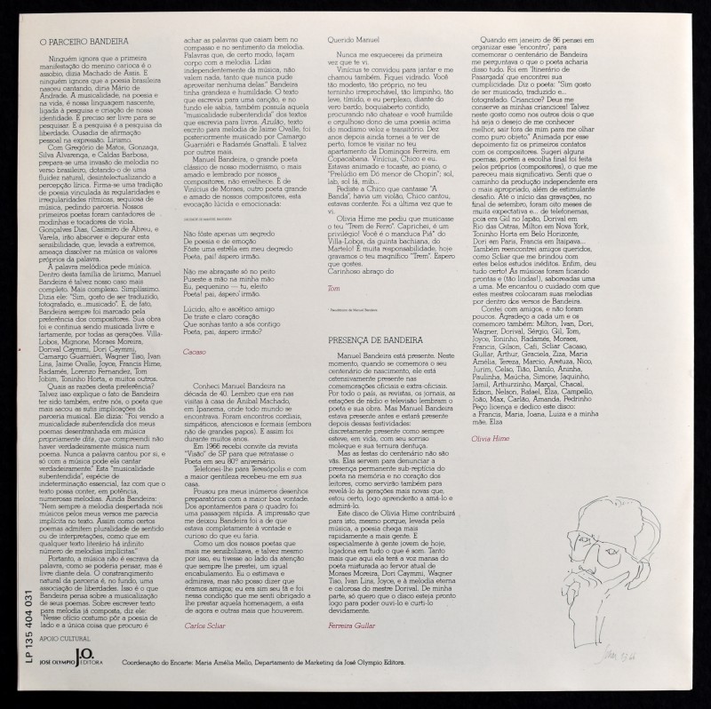 Olivia Hime - Estrela Da Vida Inteira    [LP]