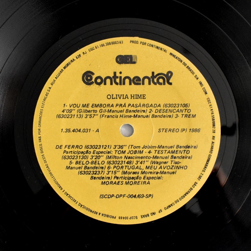 Olivia Hime - Estrela Da Vida Inteira    [LP]