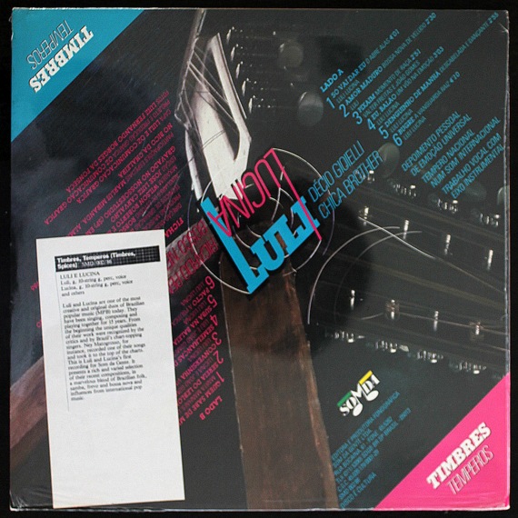 Luli E Lucina - Timbres Temperos