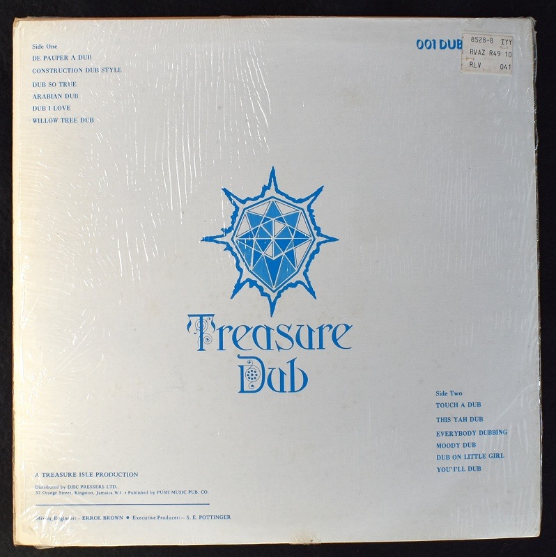 Arthur "Duke" Reid - Treasure Dub  [LP]