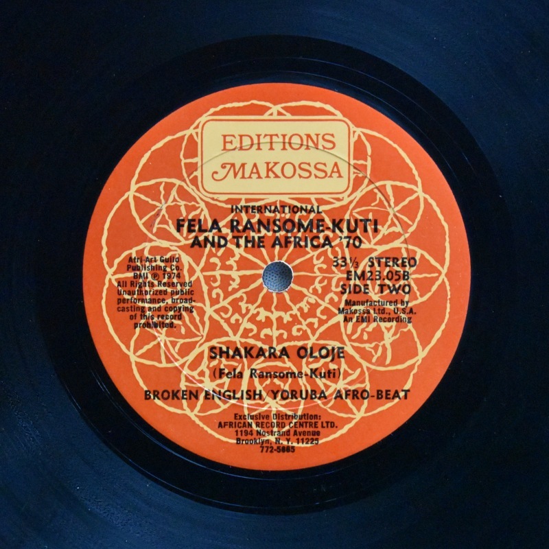 Fela And The Africa 70 - Shakara  [LP] '74 US ���ꥸ�ʥ�