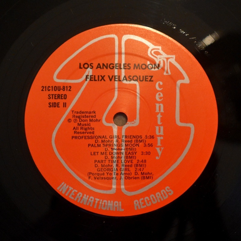 Felix Velasquez - Los Angeles Moon    [LP]