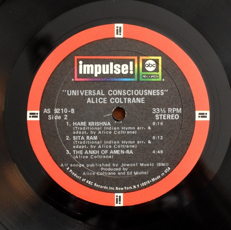 Alice Coltrane - Universal Consciousness    [LP]