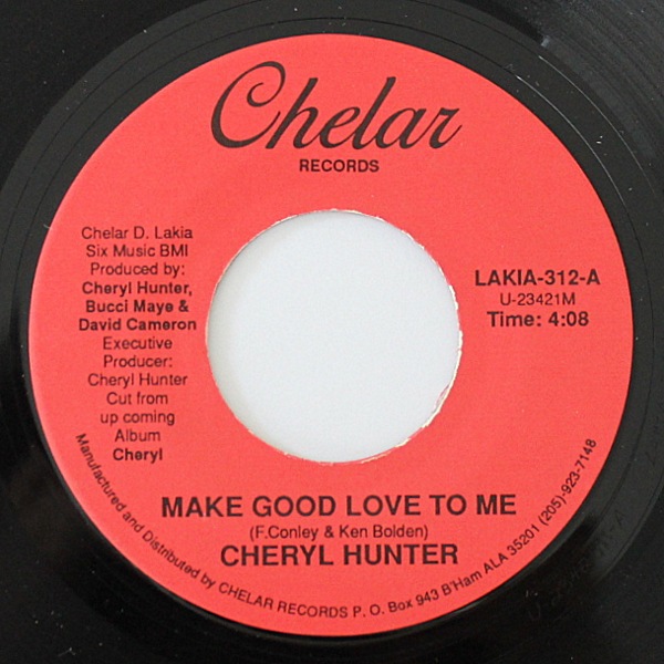 Cheryl Hunter - Make Good Love To Me / Want My Lovin'
