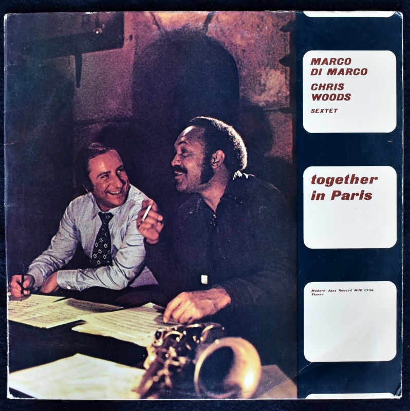 洋楽 Marco Di Marco / together in Paris / LP Marco Di Marco / Chris Woods Sextet - Together In Paris [LP]｜JAZZ