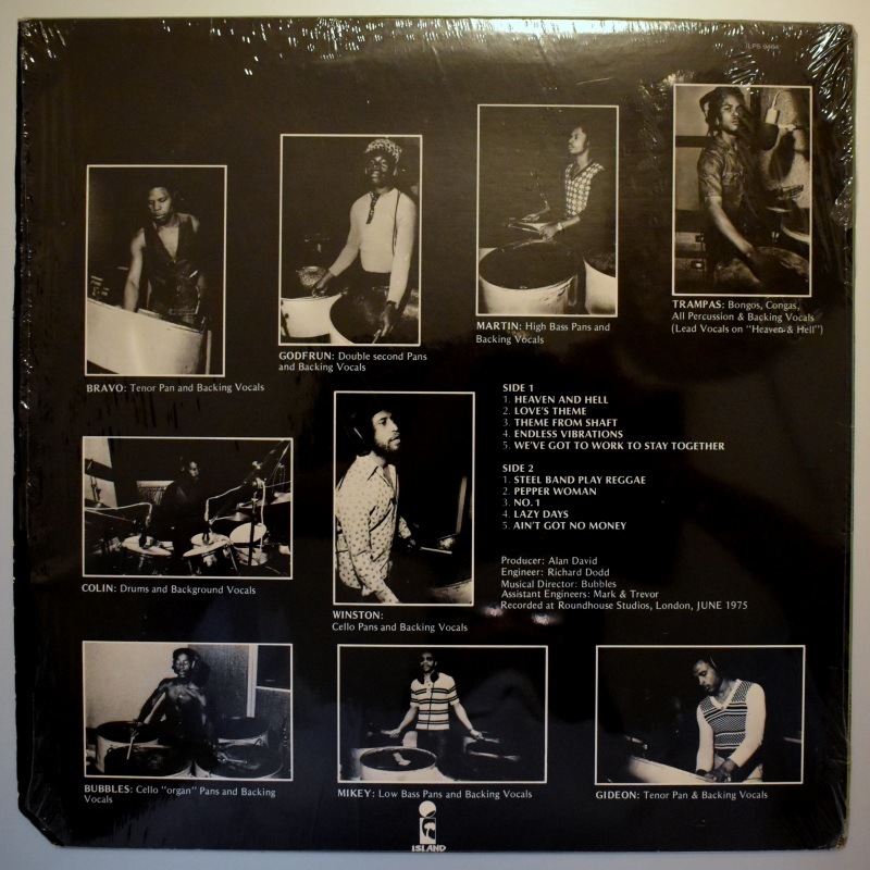 20th Century Steel Band - Warm Heart Cold Steel    [LP]