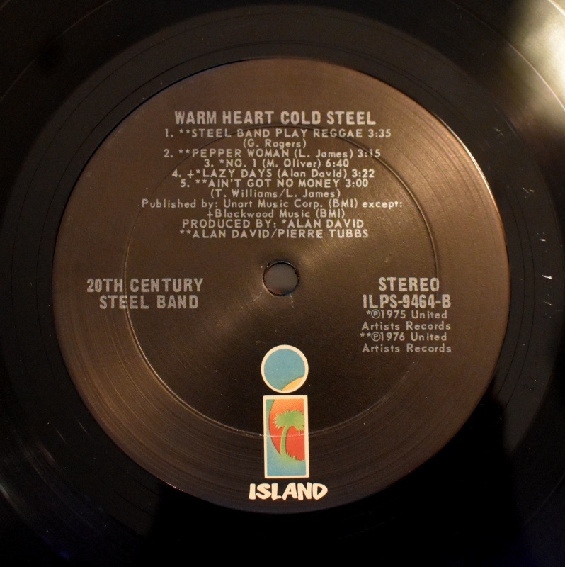 20th Century Steel Band - Warm Heart Cold Steel    [LP]