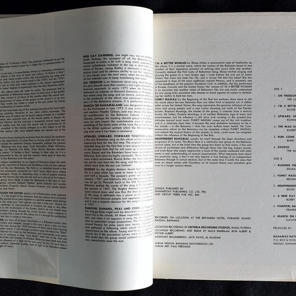 Various - A Nation Is Born (A Musical History Of The Bahamas) ��LP��