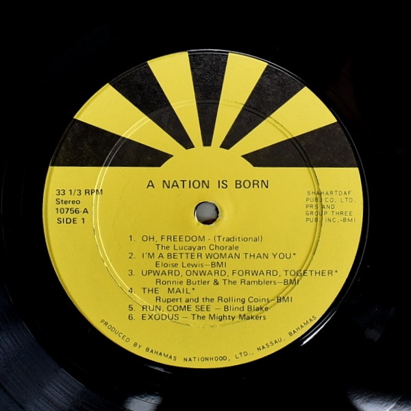 Various - A Nation Is Born (A Musical History Of The Bahamas) ��LP��