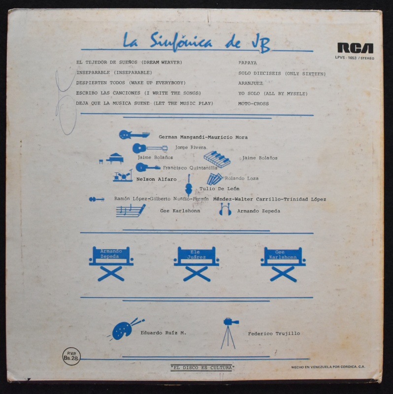 La Sinfonica De J.B. - La Sinfonica De J.B.  [LP]