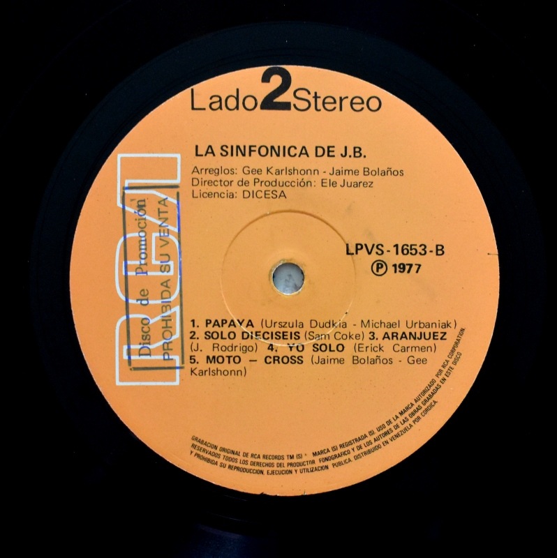 La Sinfonica De J.B. - La Sinfonica De J.B.  [LP]