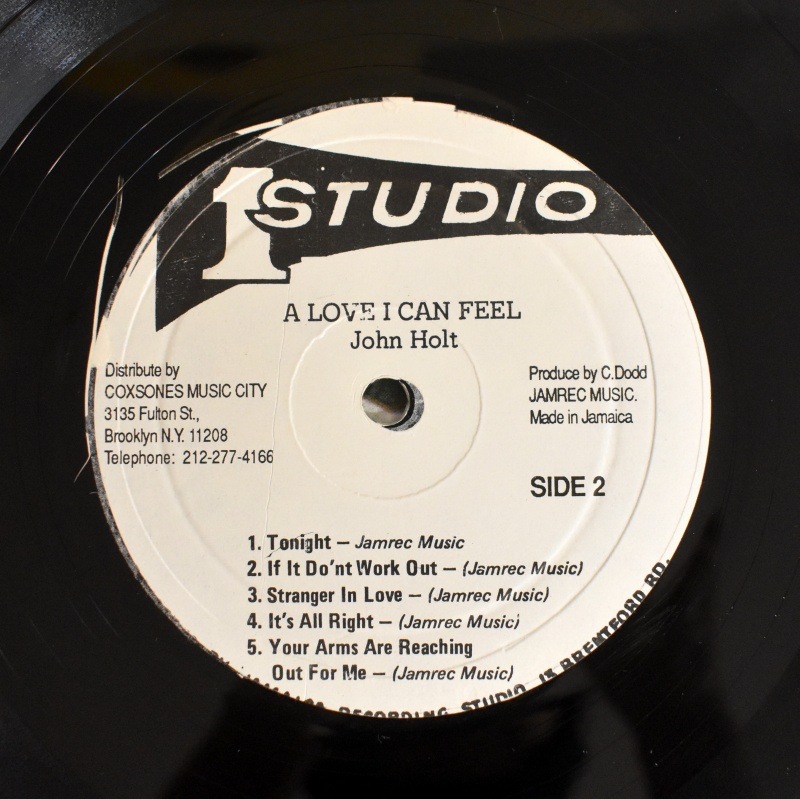 John Holt - A Love I Can Feel   [LP]