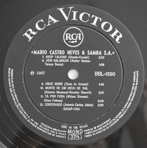 Mario Castro Neves & Samba S. A. - Mario Castro Neves & Samba S. A