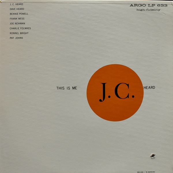 J. C. Heard Octet - This is Me   [LP+7inch]