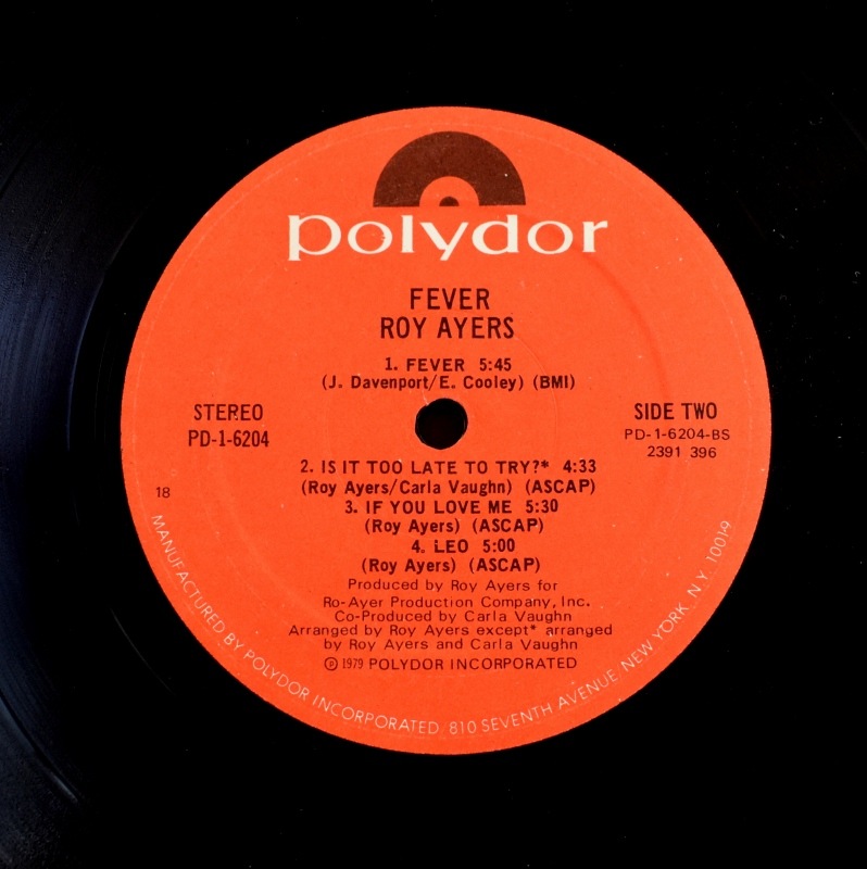 Roy Ayers - Fever          [LP]