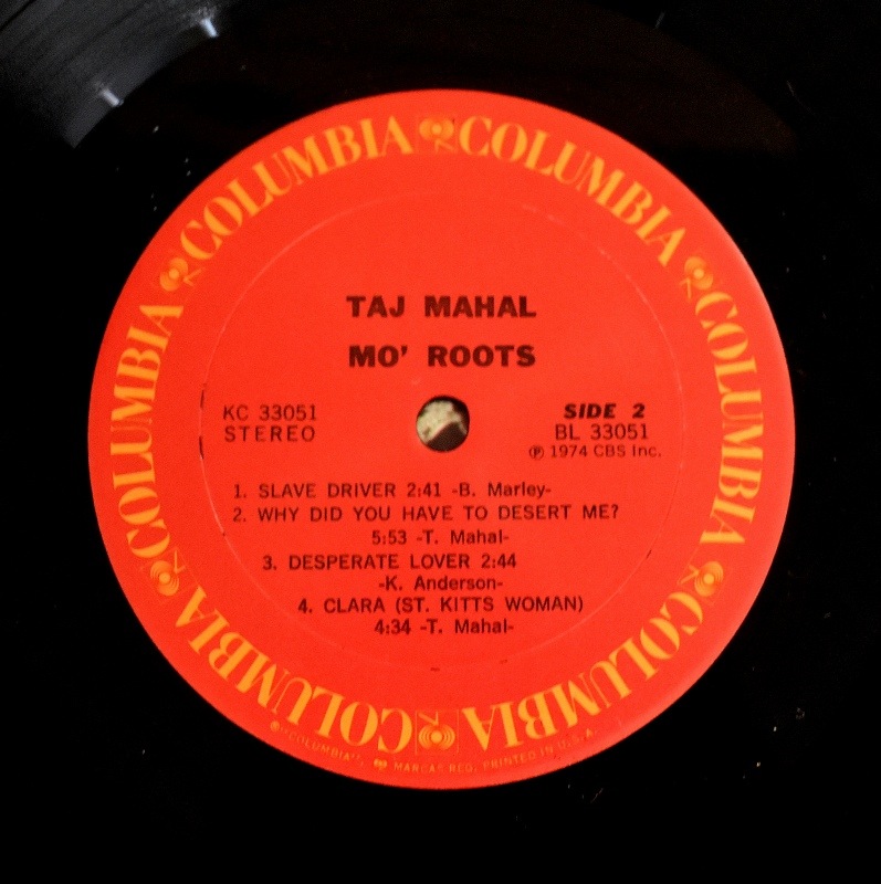 Taj Mahal - Mo' Roots   [LP]