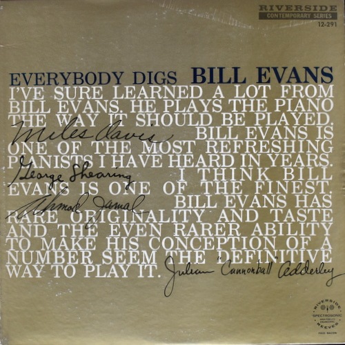 Bill Evans Trio - Everybody Digs Bill Evans����Ρ��֥롼��DG ���ꥸ�ʥ�