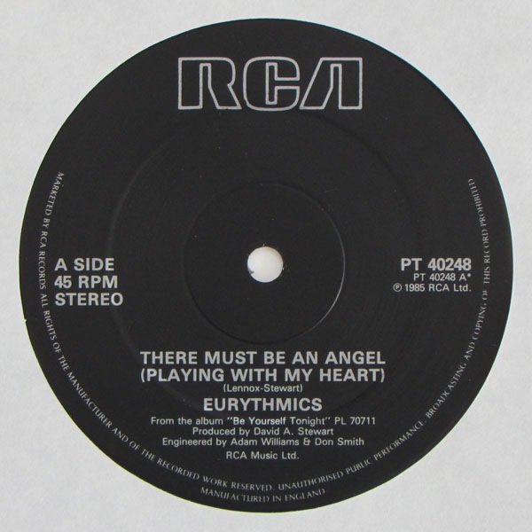 Eurythmics - There Must Be An Angel (Playing With My Heart)