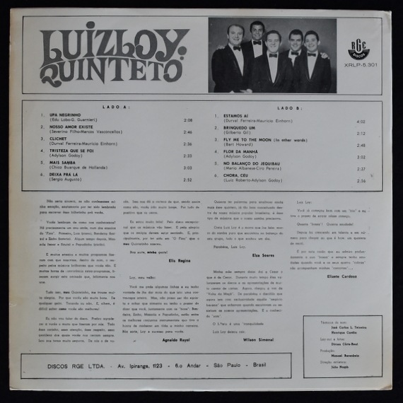 Luiz Loy Quinteto - Luiz Loy Quinteto