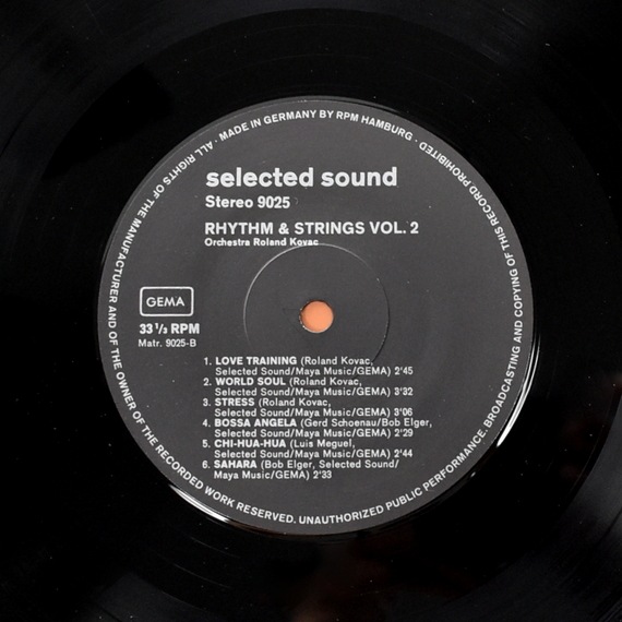 Orchestra Roland Kovac - Rhythm & Strings Vol. 2  [LP]