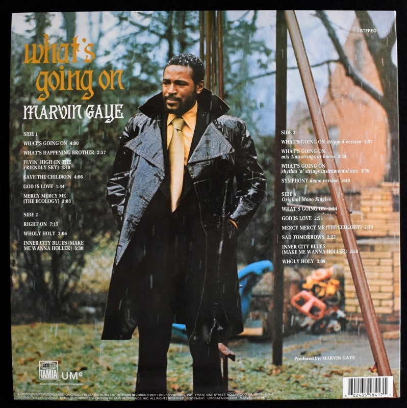 【レコード】MARVIN GAYE / what's going on（2LP） Amazon.com: Marvin Gaye – What's Going On (Limited Edition