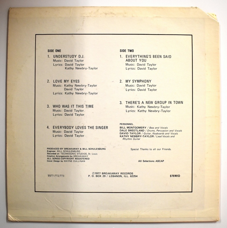 Breakaway - Breakaway   [LP]