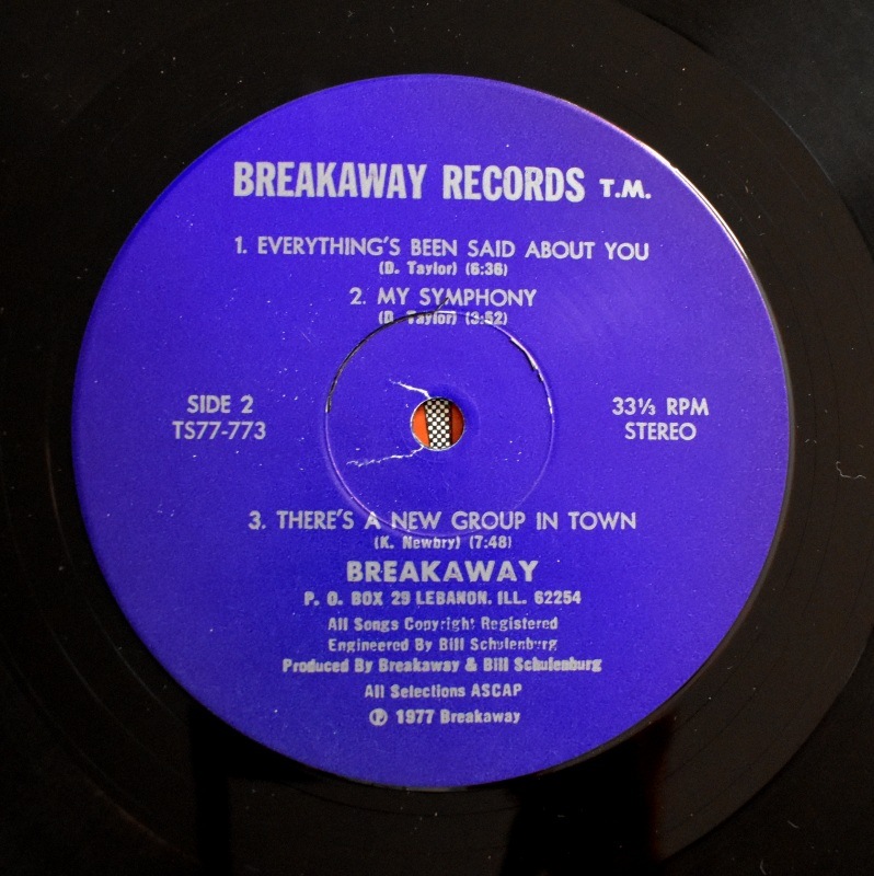 Breakaway - Breakaway   [LP]