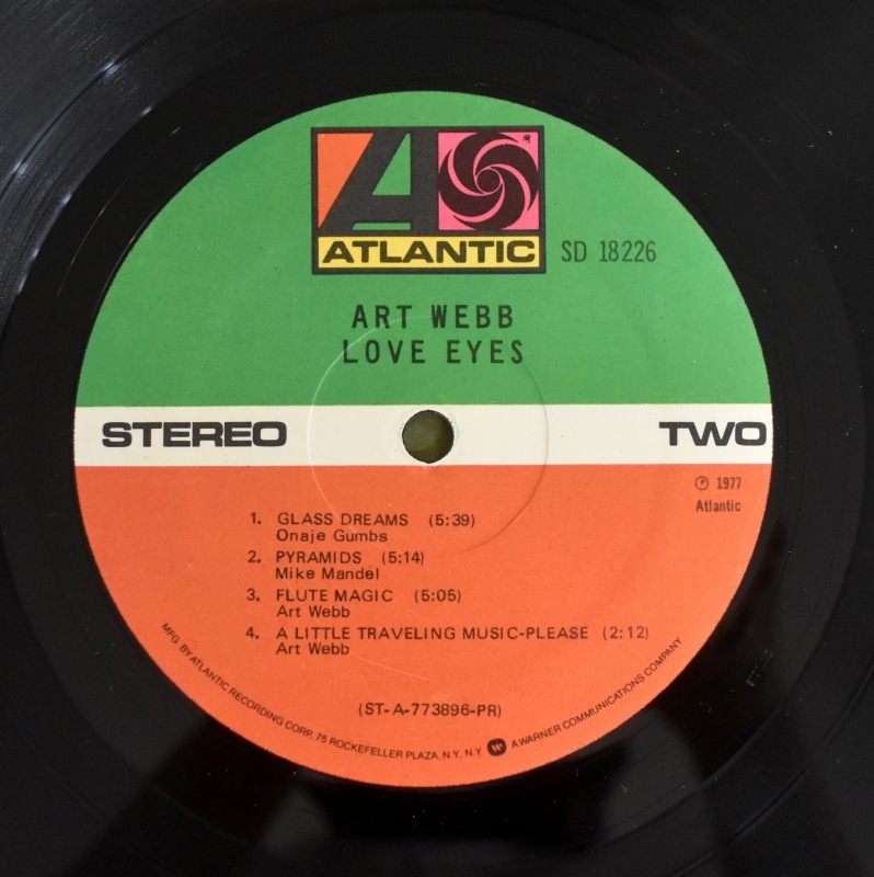 Art Webb - Love Eyes    [LP]