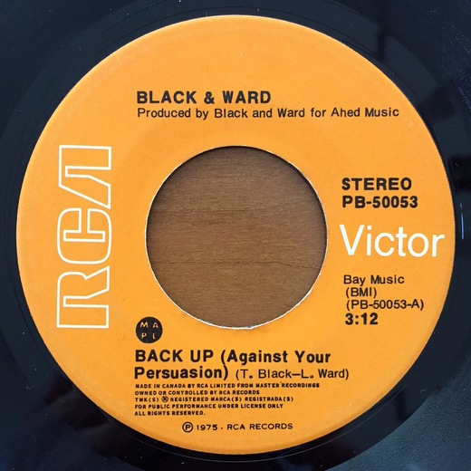 Black & Ward - Back Up (Against Your Persuasion)