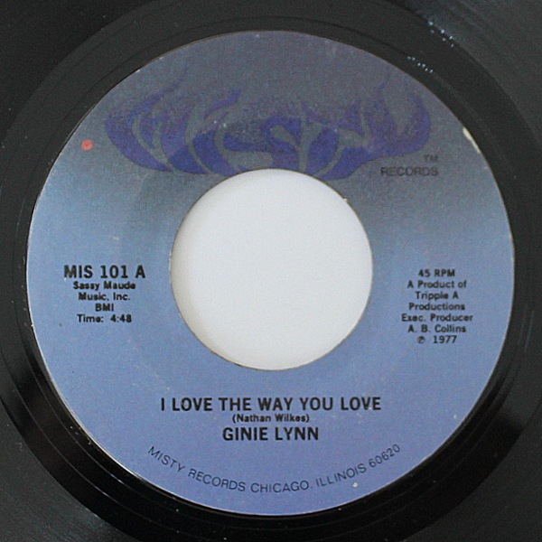 Ginie Lynn - I Love The Way You Love