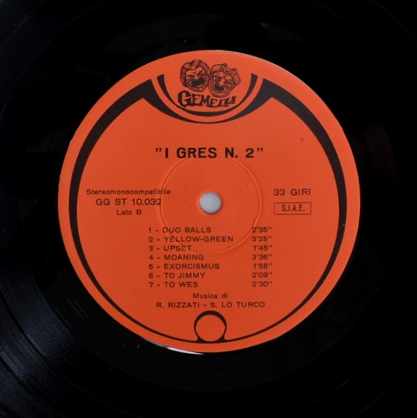 I Gres - I Gres Vol. II  LP]