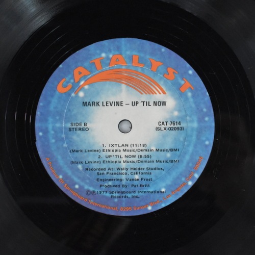 Mark Levine - Up 'Til Now