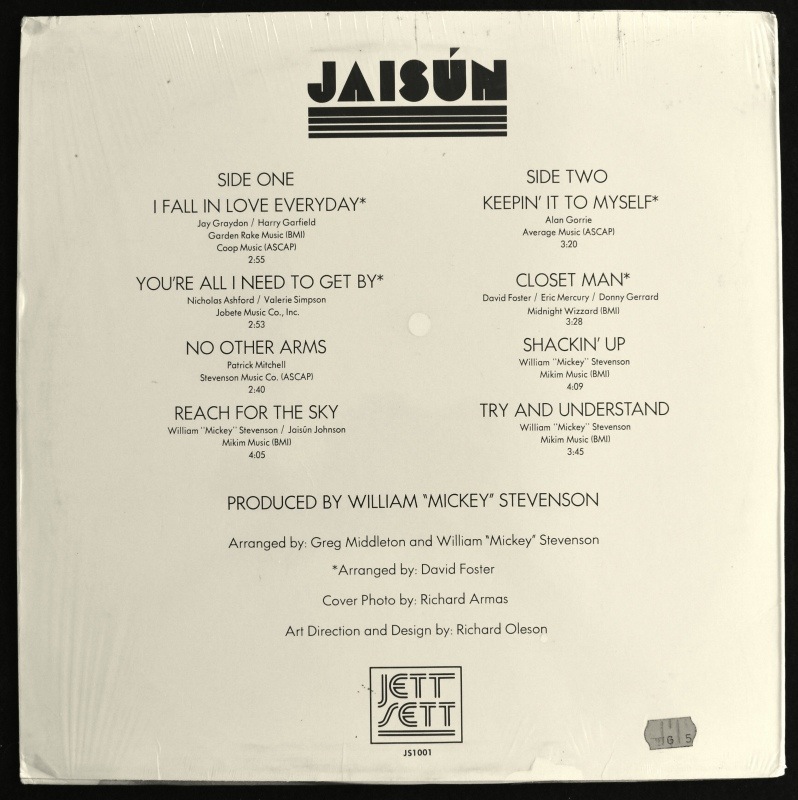 Jaisun - Jaisun [LP]｜SOUL / FUNK,Disco/Modern｜Paddy Field 