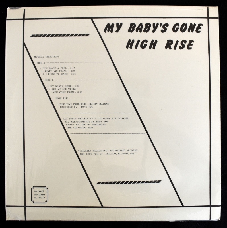 High Rise - My Baby's Gone  [LP]