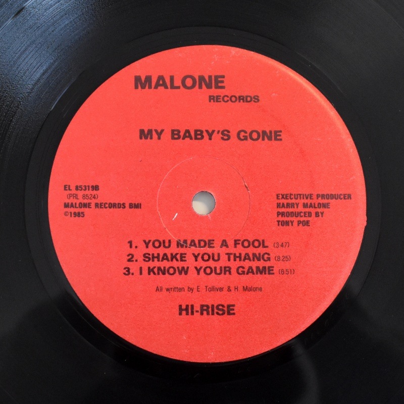 High Rise - My Baby's Gone  [LP]