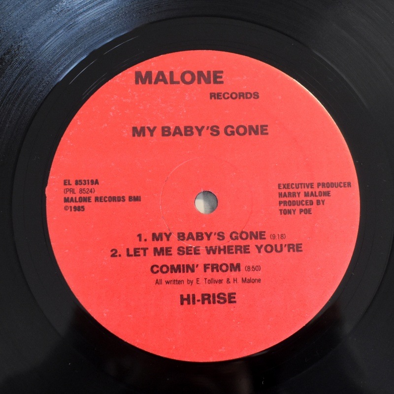 High Rise - My Baby's Gone  [LP]