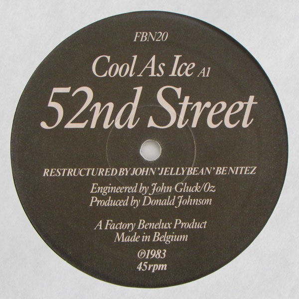 52nd Street - Cool As Ice / Twice As Nice