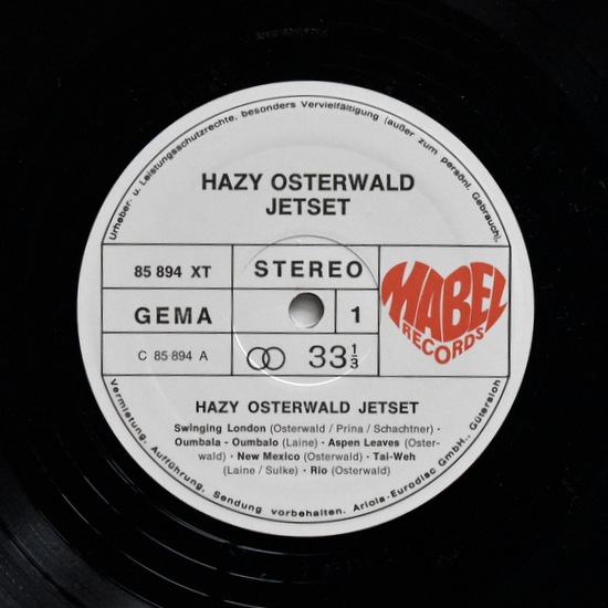 Hazy Osterwald Jetset - Hazy Osterwald Jet Set  [2xLP]