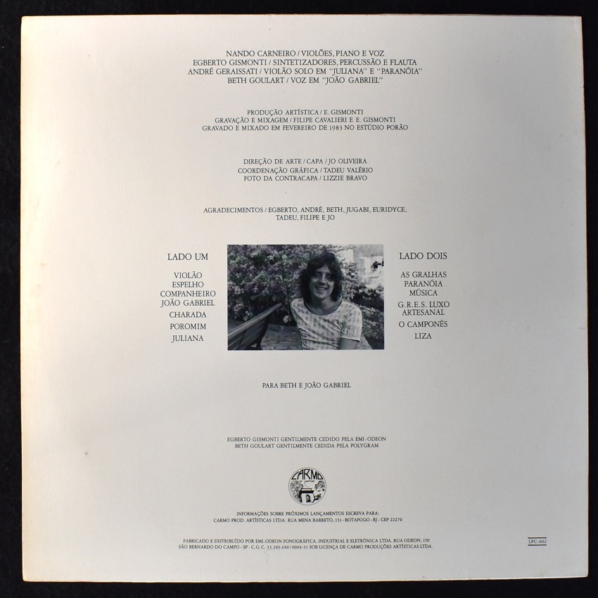 Nando Carneiro - Violao  [LP]