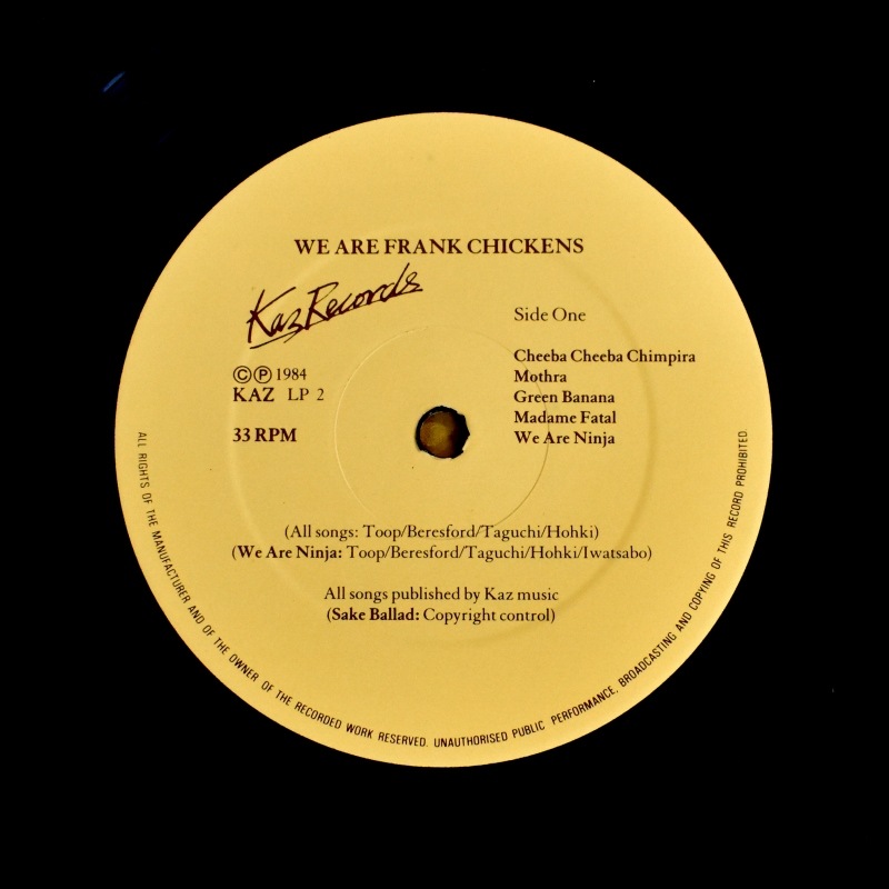 Frank Chickens - We Are Frank Chickens   [LP]��UK Kaz ���ꥸ�ʥ�