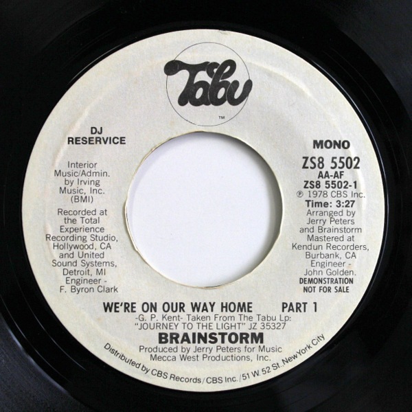 Brainstorm - We're On Our Way Home Part 1 (Stereo / Mono) (Promo