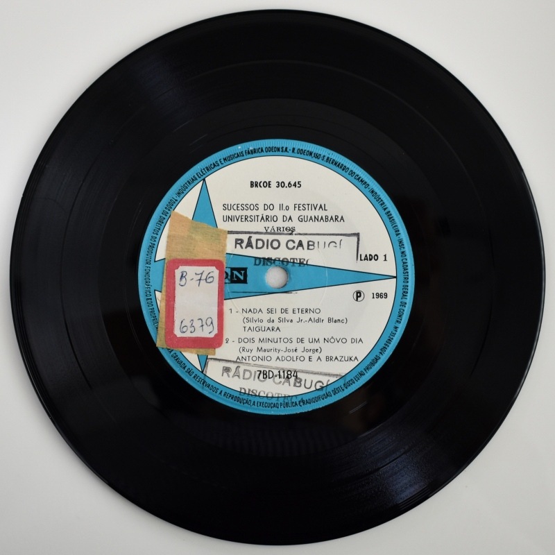 Various - Sucessos Do II Festival Universita'rio Da Guanabara  [7inch]