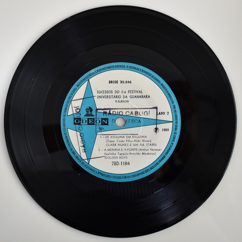 Various - Sucessos Do II Festival Universita'rio Da Guanabara  [7inch]