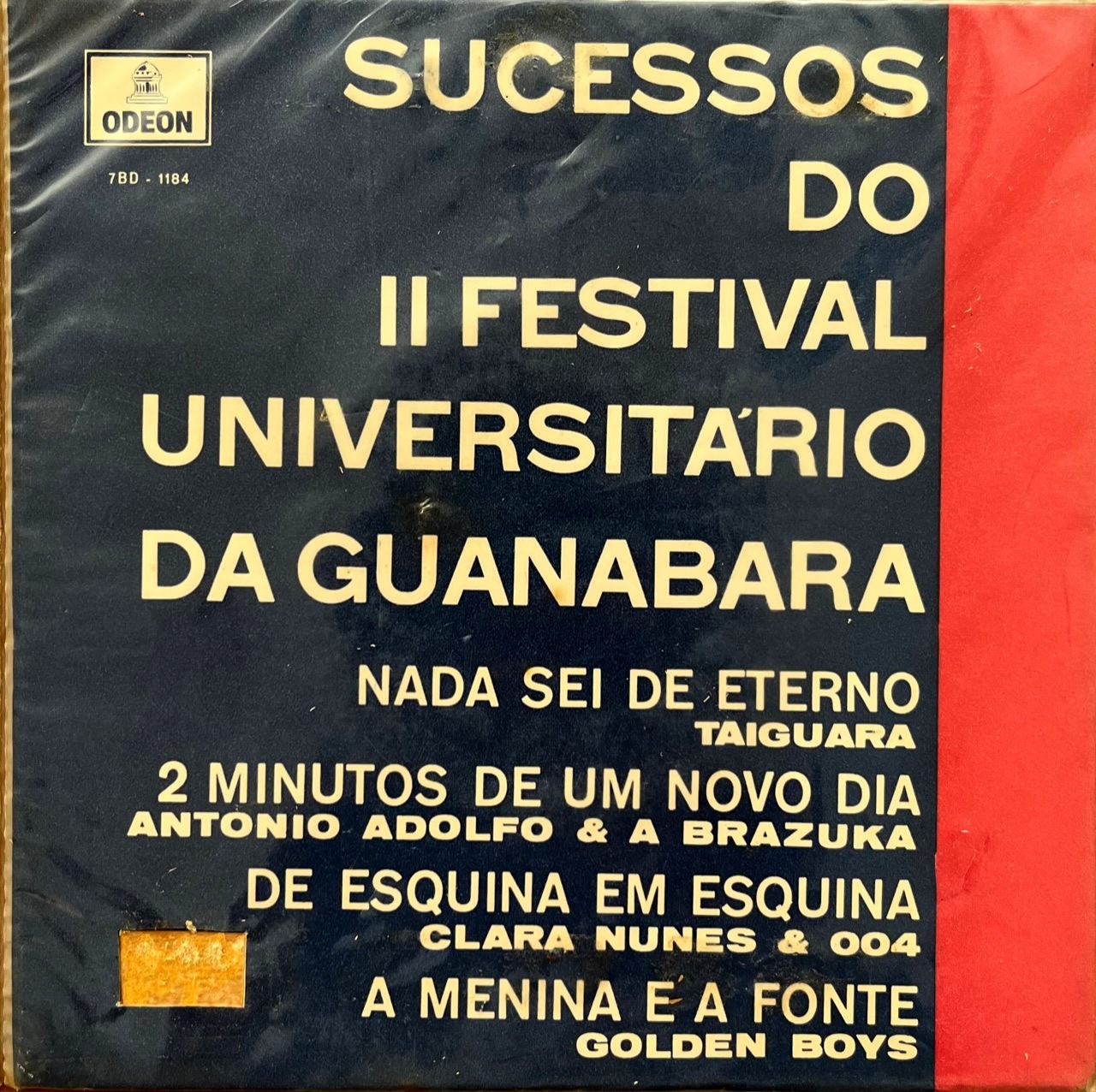 Various - Sucessos Do II Festival Universita'rio Da Guanabara  [7inch]