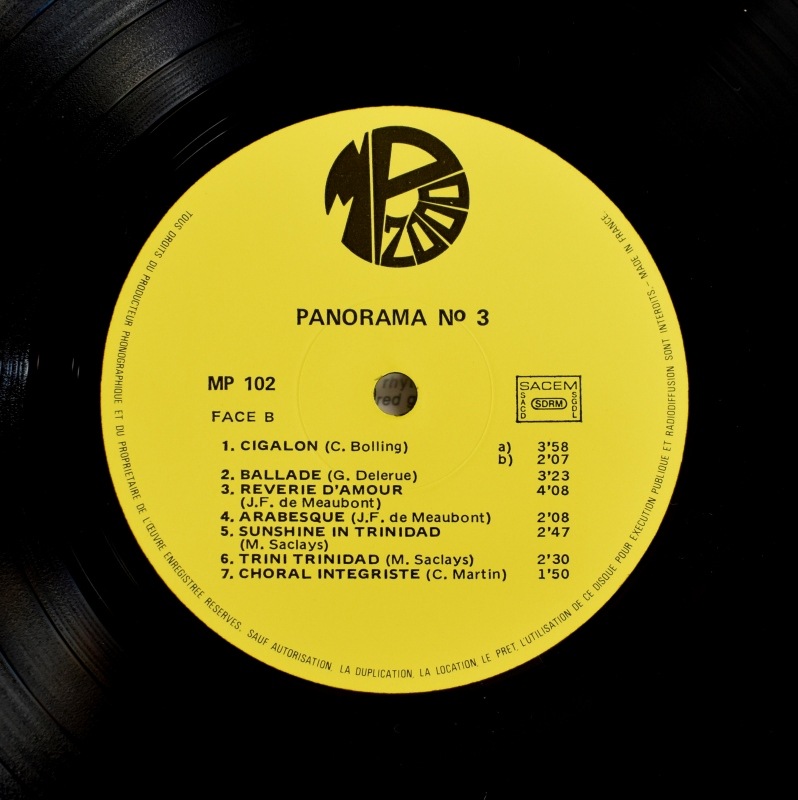 Various - Panorama N°3 [LP]フランス ライブラリー｜LOUNGE