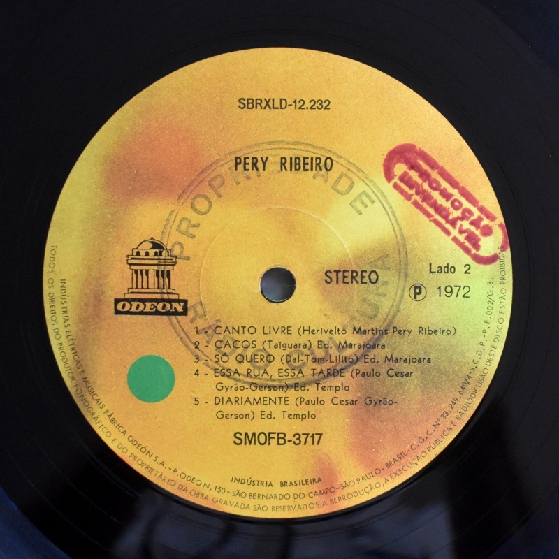 Pery Ribeiro - Pery Ribeiro    [LP]