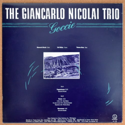 The Giancarlo Nicolai Trio - Goccie